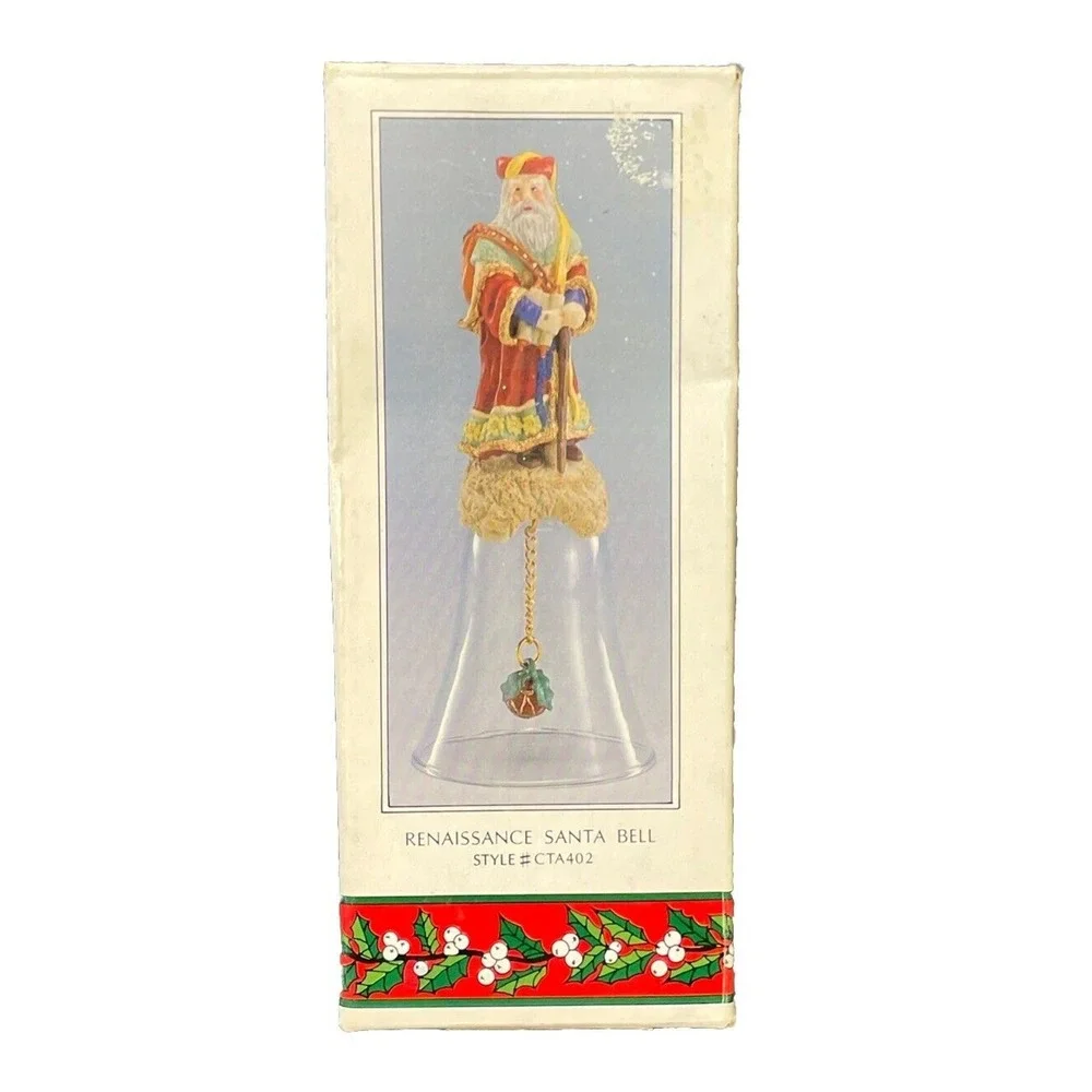 Renaissance Santa Bell Novelino Christmas Through the Ages 1992